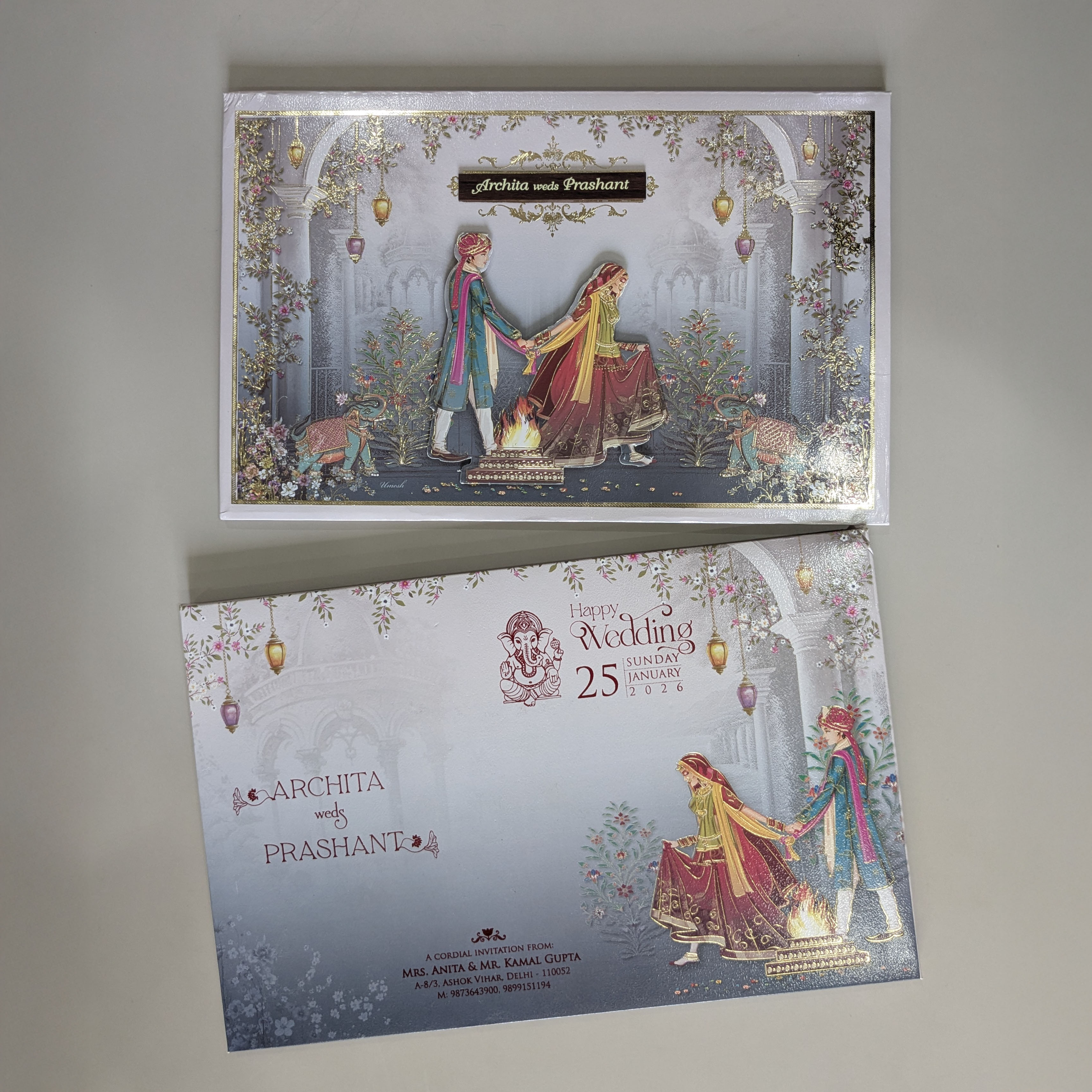 wedding Card 3227
